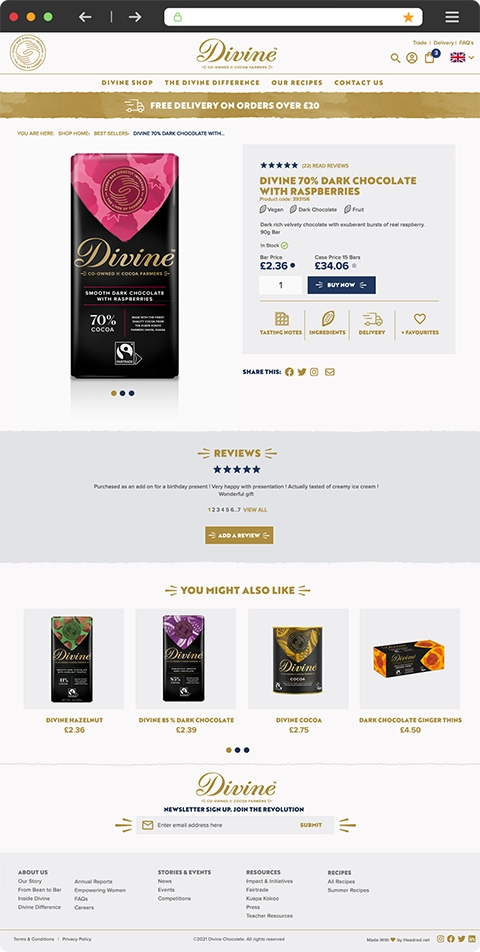 Divine<br />Chocolate Desktop Previews